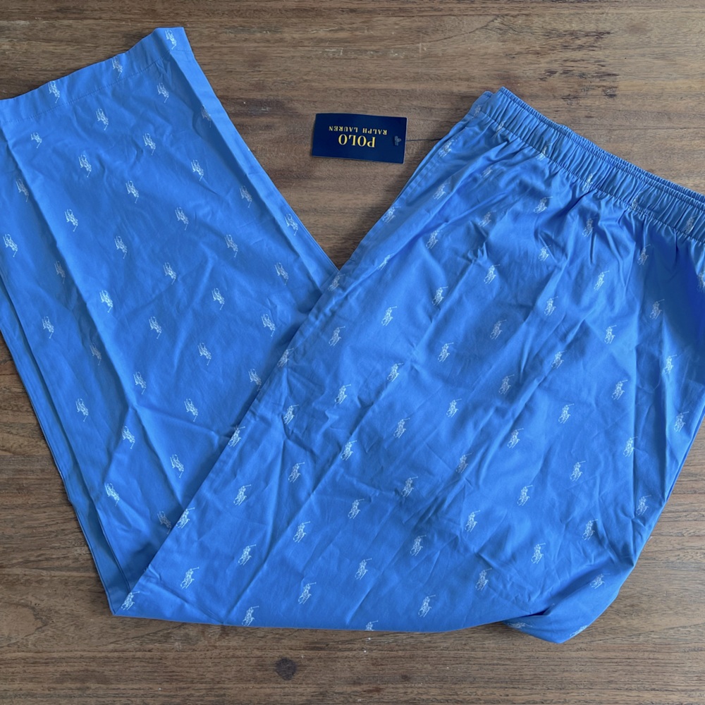 Polo Ralph Lauren men’s pajama pants blue